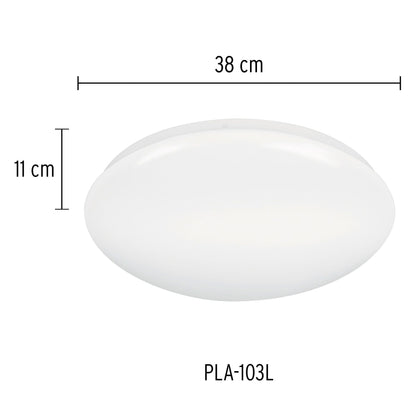 LUMINARIO DE LED DE SOBREPONER TIPO PLAFON 22W