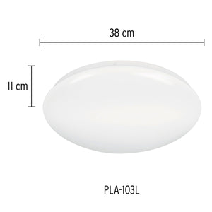 LUMINARIO DE LED DE SOBREPONER TIPO PLAFON 22W