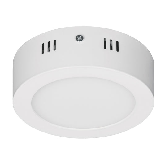 LUMINARIO LED TIPO PLAFÓN 6W, REDONDO, LUZ DE DIA, BLANCO 46711 *