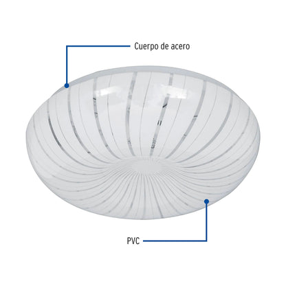 LUMINARIO DE LED DECORATIVO TIPO PLAFON 15W 46016 P