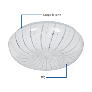 LUMINARIO DE LED DECORATIVO TIPO PLAFON 15W 46016 P