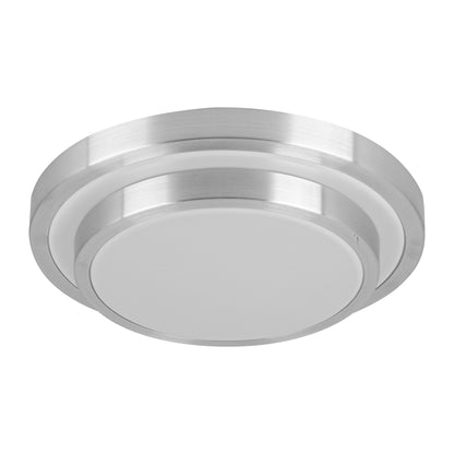 LUMINARIO LED 18 W PLAFÓN DECORATIVO METÁLICO LUZ DÍA, BASIC 29007 N