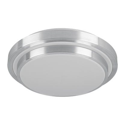 LUMINARIO LED 22 W PLAFÓN DECORATIVO METÁLICO LUZ DÍA, BASIC 29008 N