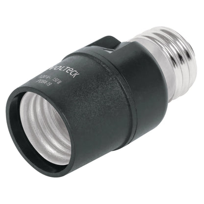 PORTALÁMPARA DE PVC, CON SENSOR DE LUZ, VOLTECK 46516 *