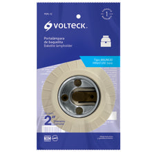 Cargar imagen en el visor de la galería, PORTALÀMPARA DE BAQUELITA, TIPO ANUNCIO, VOLTECK 46517 P

