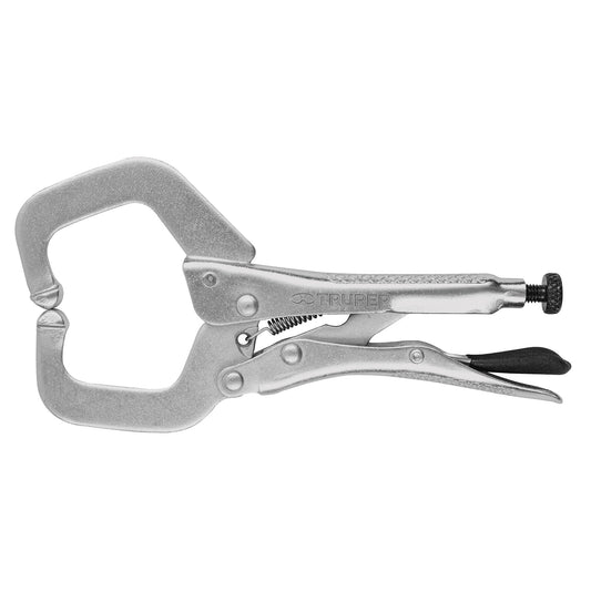 PINZA DE PRESIÓN 6'' TIPO 'C' CON MORDAZA FIJA, TRUPER 17416 P