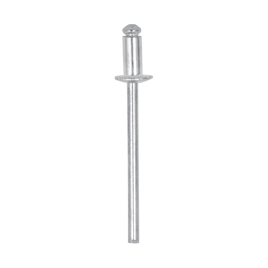 BOLSA CON 50 REMACHES 1/8" X 1/8" DE ALUMINIO, ALA 1/4" 44518 *