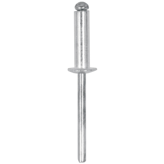 BOLSA CON 50 REMACHES 3/16" X 3/8" DE ALUMINIO, ALA 3/8" 44530 *
