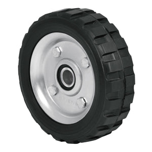 RUEDA HULE SOLIDO PARA DIABLO 6" DOBLE BALERO 45480 *