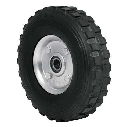 RUEDA HULE SOLIDO PARA DIABLO 8" DOBLE BALERO 45485 *