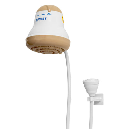 REGADERA ELÉCTRICA DE 4 TEMPERATURAS, 5-3/8", BEIGE, FOSET 45156 *