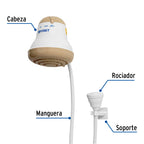 REGADERA ELÉCTRICA DE 4 TEMPERATURAS, 5-3/8", BEIGE, FOSET 45156 *