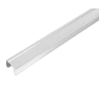 RIEL SUPERIOR 'JJ' DE ALUMINIO PARA PUERTA CORREDIZA 2 M 48972