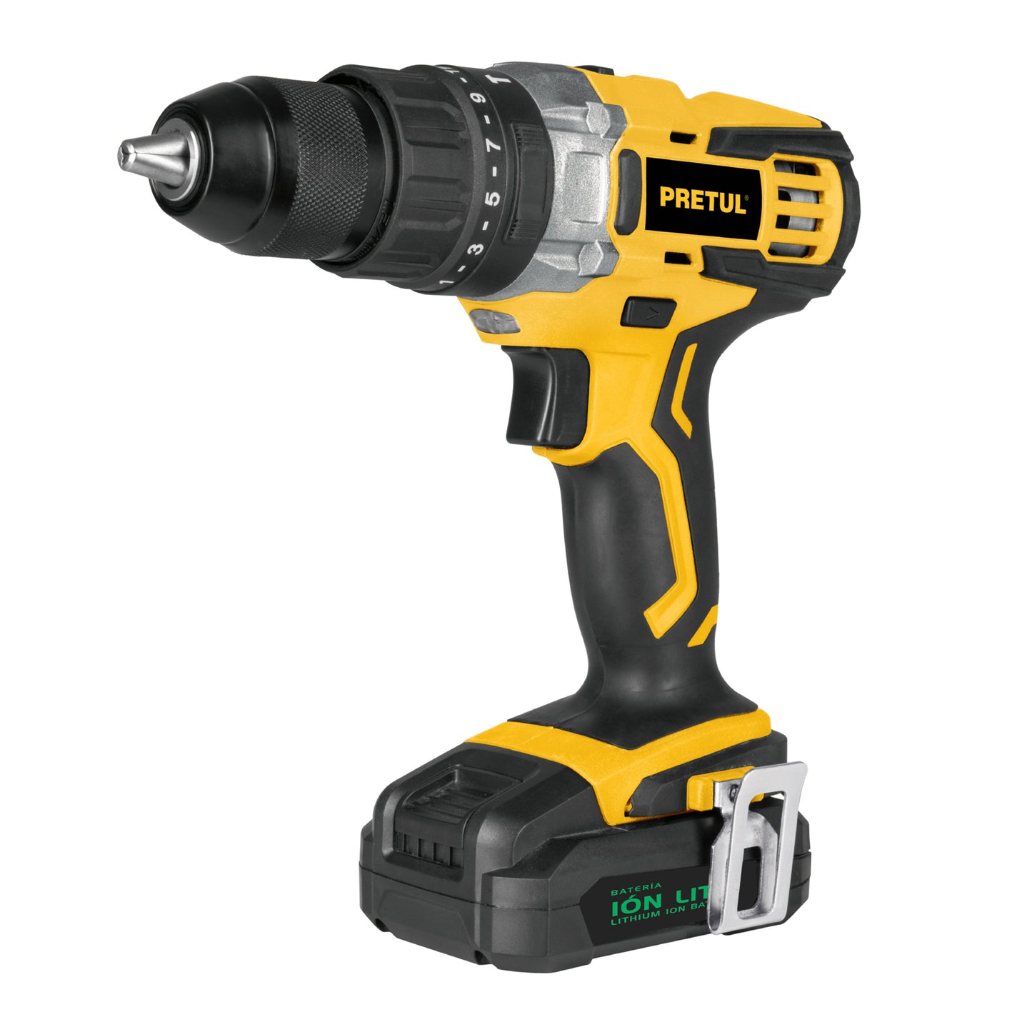 ROTOMARTILLO INALÁMBRICO, BATERÍA ION LITIO, 20 V, PRETUL