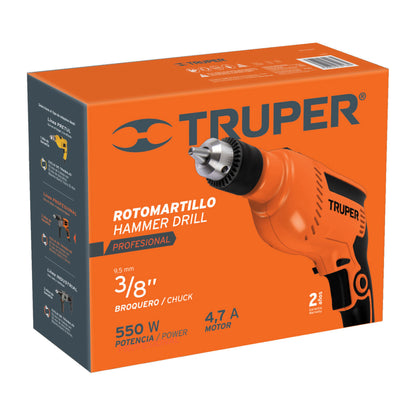 ROTOMARTILLO 3/8", PROFESIONAL, 550 W 16736 *