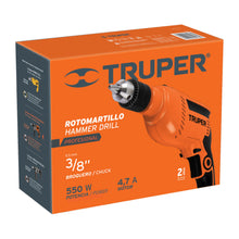Cargar imagen en el visor de la galería, ROTOMARTILLO 3/8&quot;, PROFESIONAL, 550 W 16736 P
