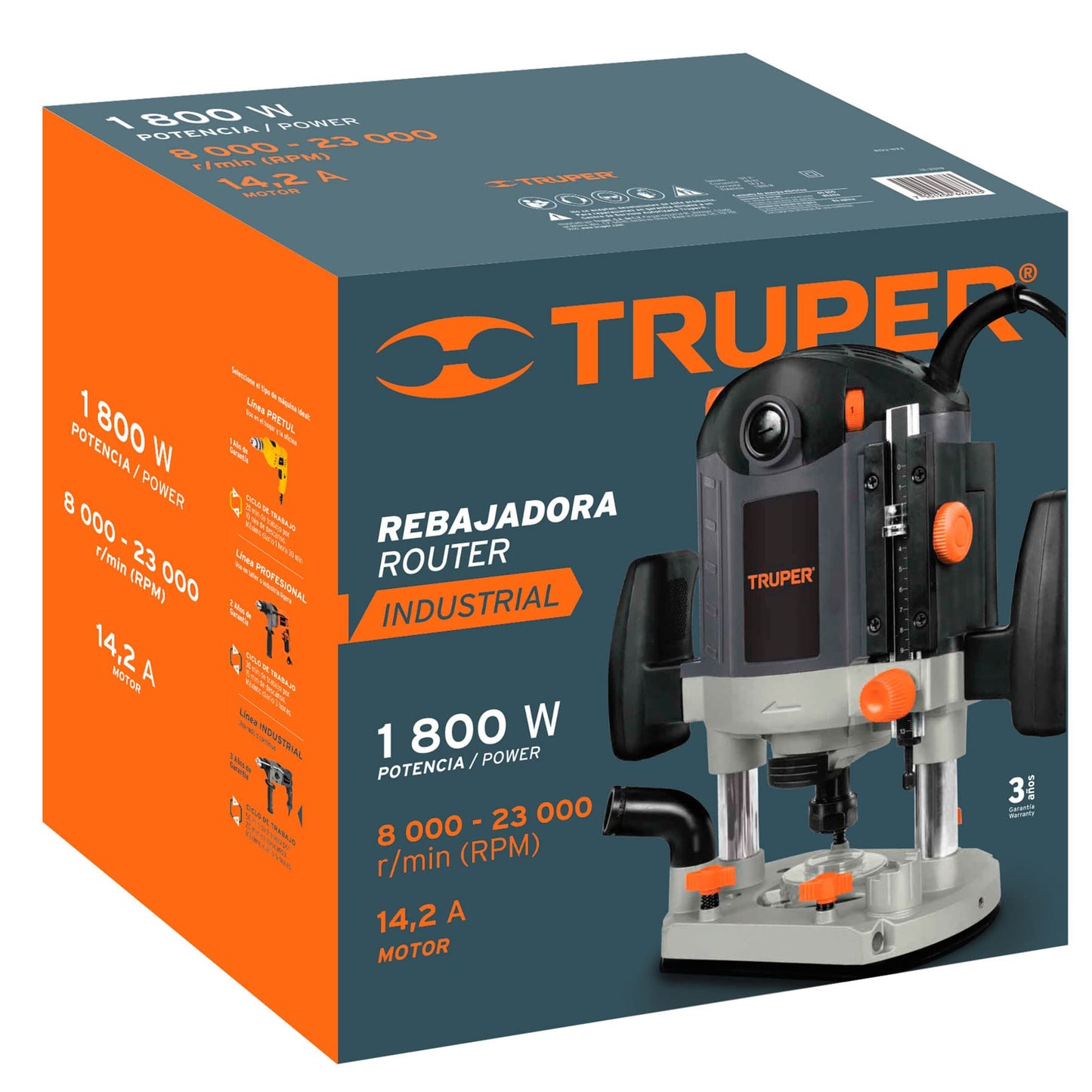 REBAJADORA INDUSTRIAL 2-1/2 HP 16611 N