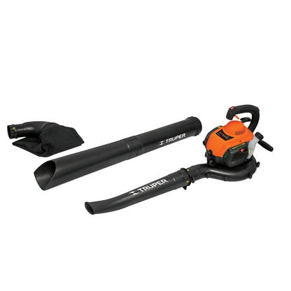 SOPLADORA/ASPIRADORA CON MOTOR DE 26 CC, A GASOLINA TRUPER  13047 P