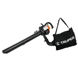 SOPLADORA/ASPIRADORA CON MOTOR DE 26 CC, A GASOLINA TRUPER  13047 P