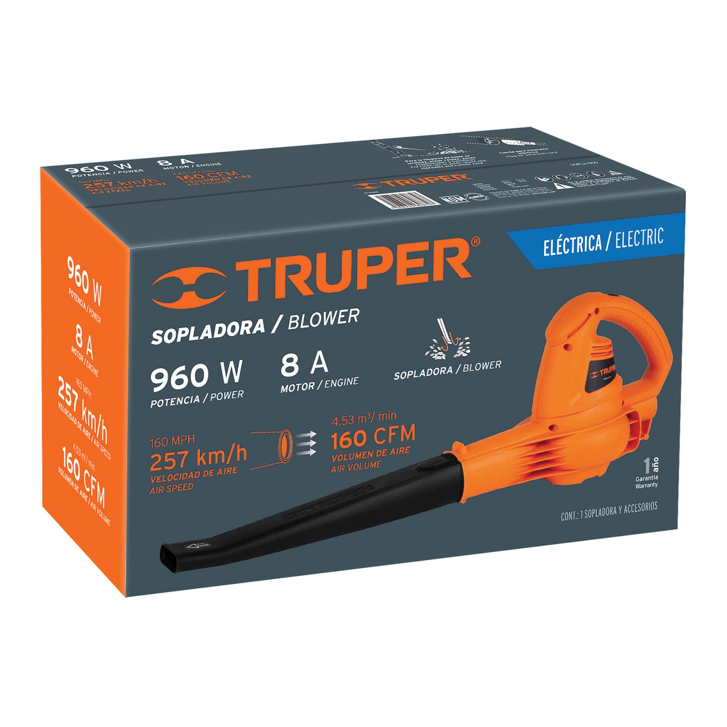 SOPLADORA ELÉCTRICA DE 960 W 18145 *