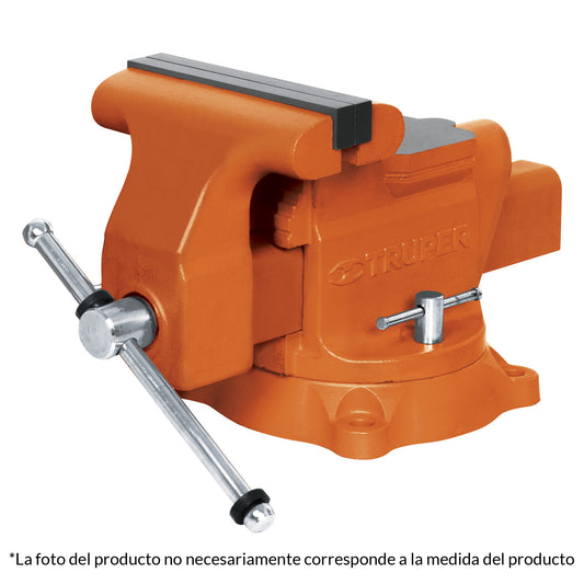 TORNILLO DE BANCO 5'' USO INDUSTRIAL DE HIERRO NODULAR 18593 N