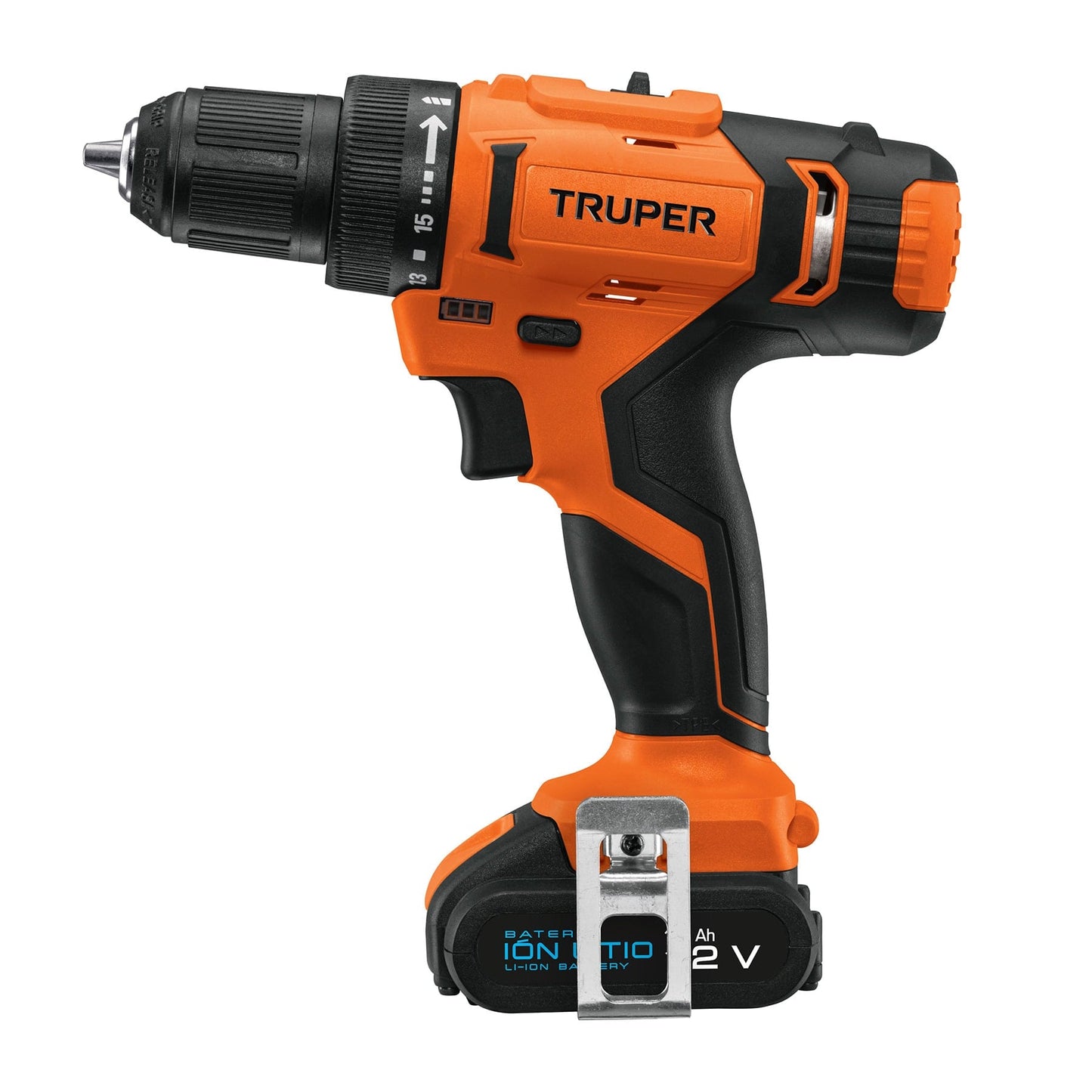 TALADRO INALAMBRICO 3/8 12V, PROFESIONAL, TRUPER 18153 *
