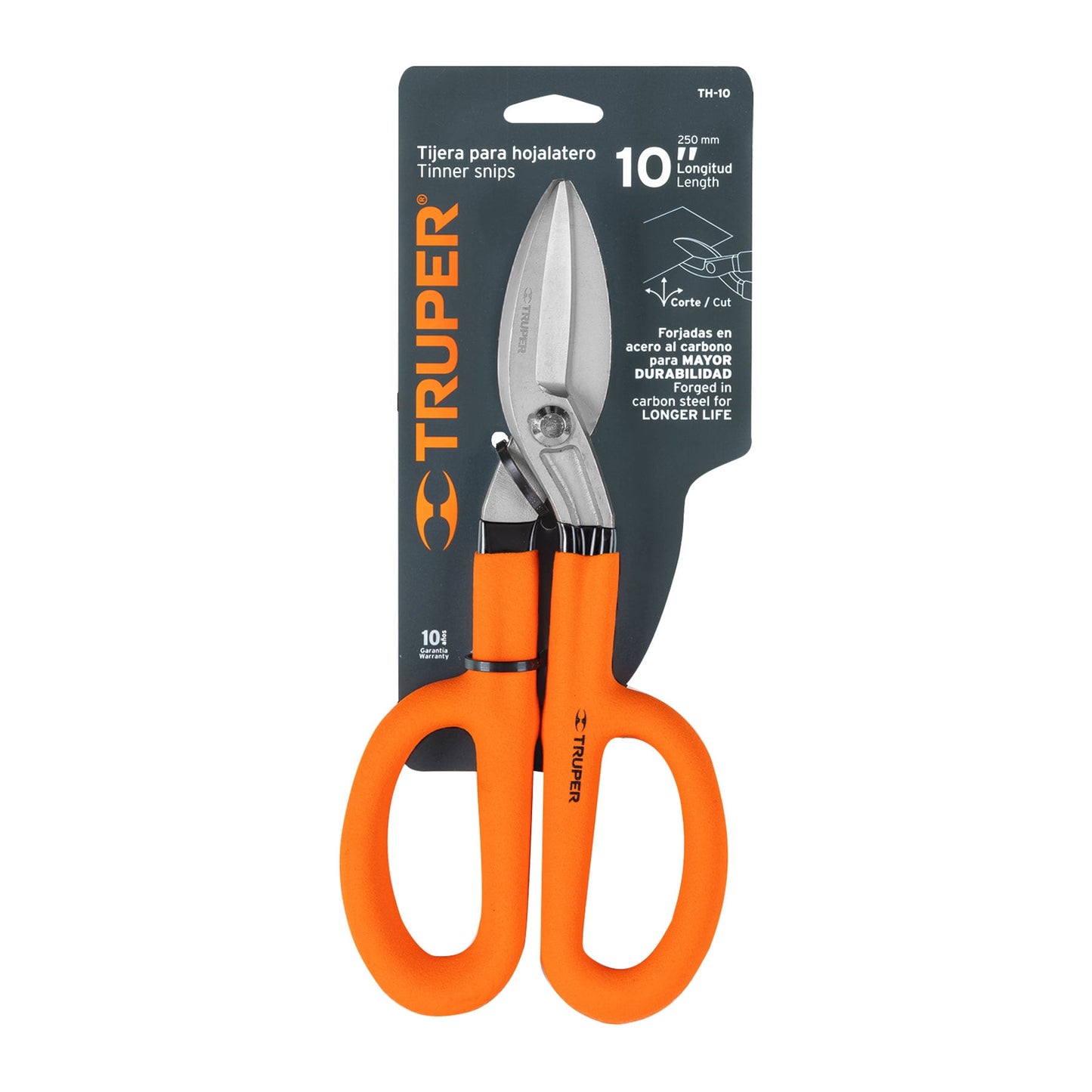 TIJERA PARA HOJALATERO 10' TRUPER 18501 *