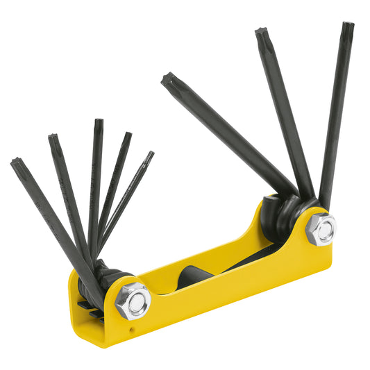 JUEGO 8 LLAVES TORX, TIPO NAVAJA COD 21395 N