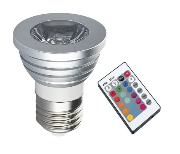 LAMPARA LED SPOT RGB 3W WINLED
