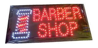LETRERO LUMINOSO BARBER SHOP 246-441 P