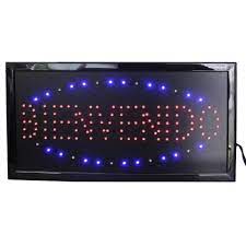 LETRERO LUMINOSO DE LED BIENVENIDO | 246-406 *