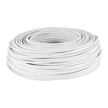 ROLLO DE 100 M DE CABLE THHW-LS #8 AWG BLANCO, VOLTECK 46054 *