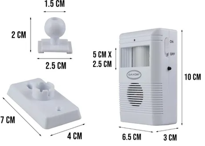 SENSOR DE MOVIMIENTO CON 32 M 500-906