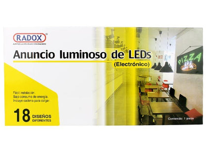 LETRERO LUMINOSO ALITAS 3.8W | 246-401 *